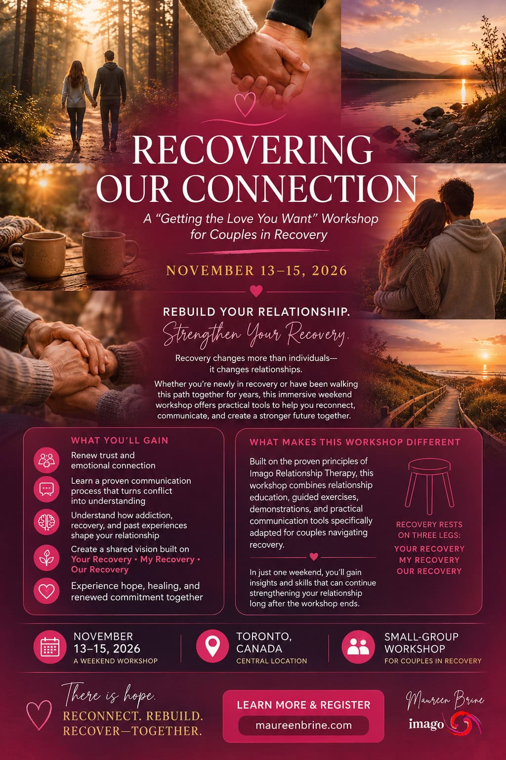 Recovering Our Connection flyer