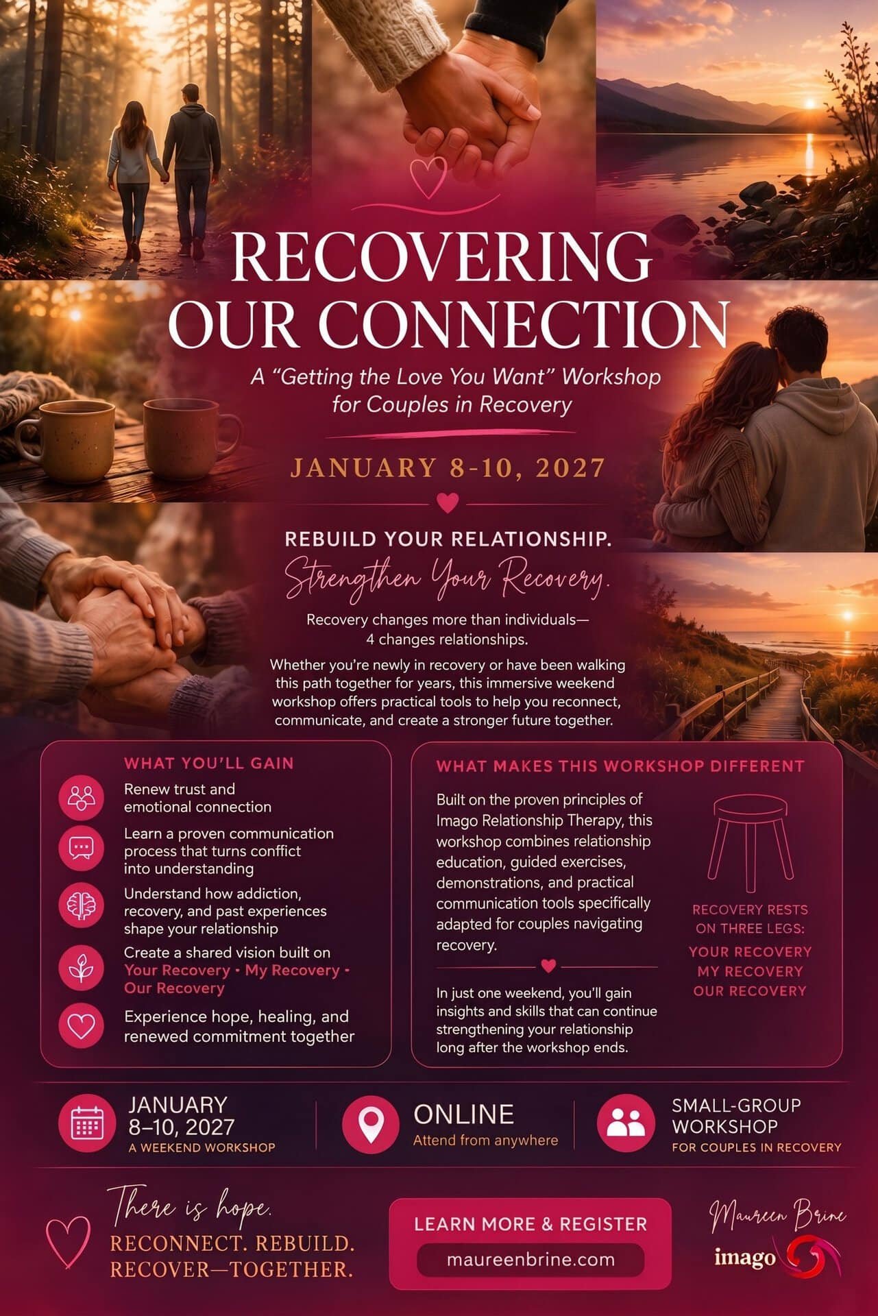 Recovering Our Connection flyer